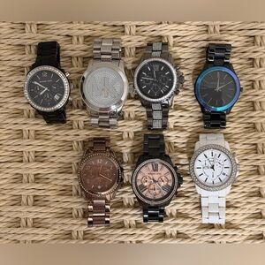 7 women’s watch bundle - 6 Michael Kors and 1 Fossil ✨